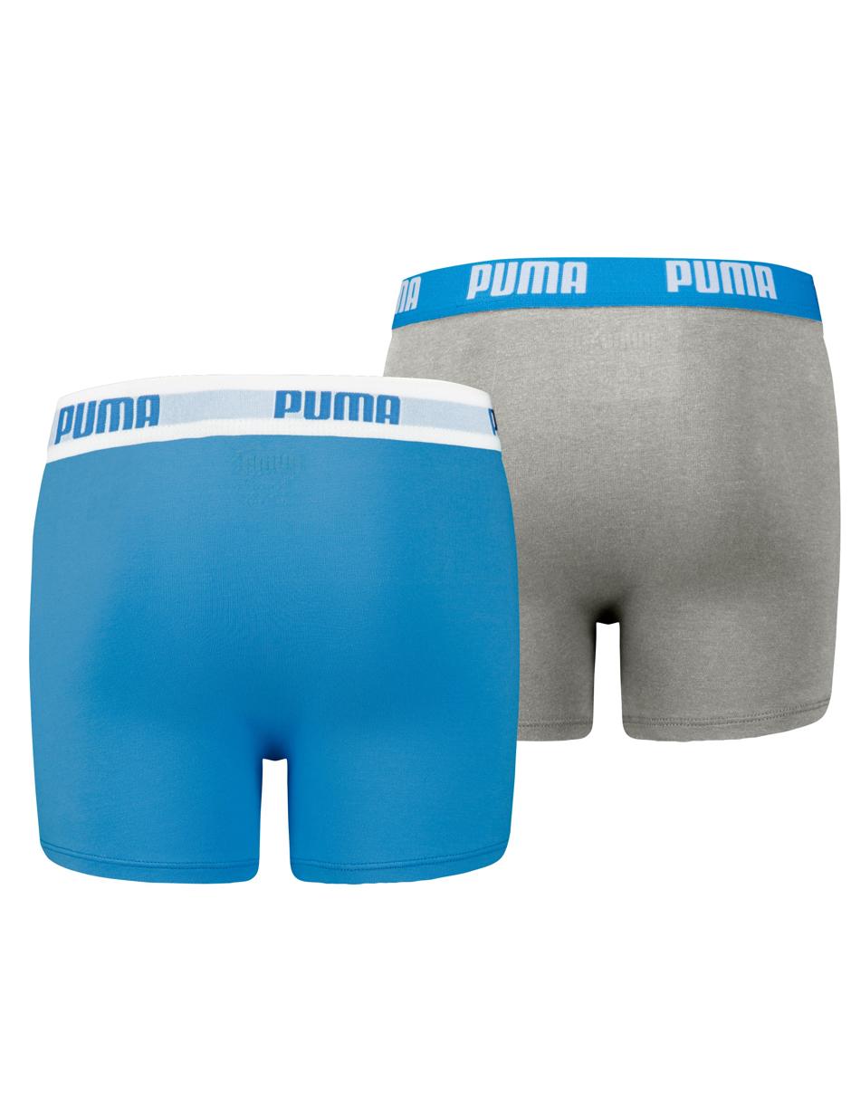 BÓXER PUMA PAQUETE DE 2 BOXER, S, AZUL