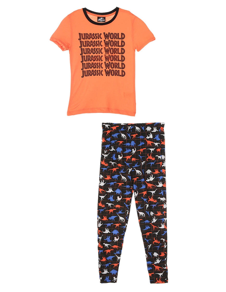Pijama Jurassic World algodón para niño