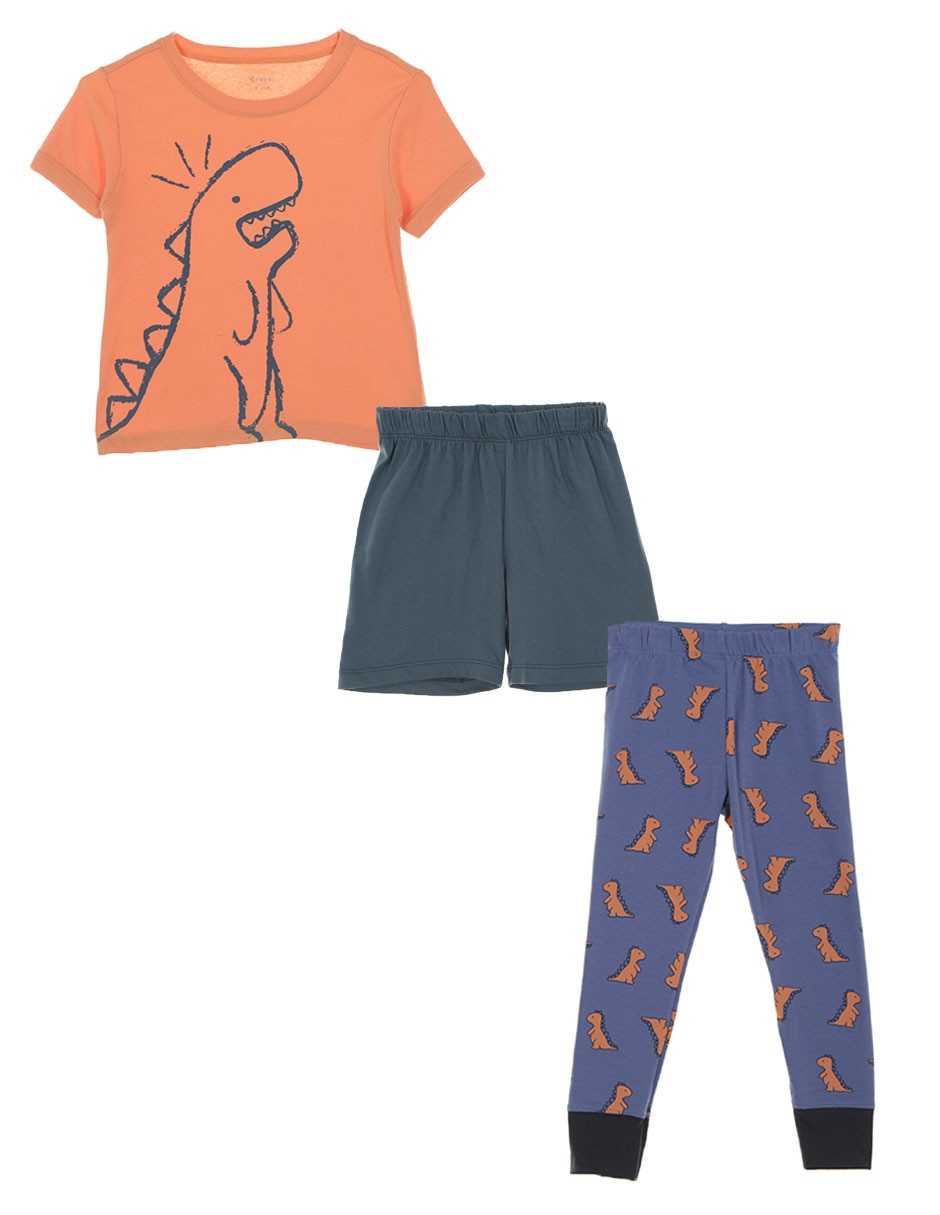 Set pijama Back To Basics para niño Set pijama Back To Basics para niño