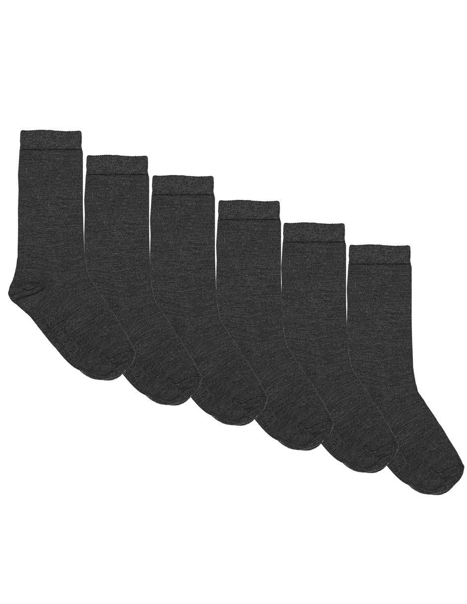 Calcetín de algodón para niño 6 pares