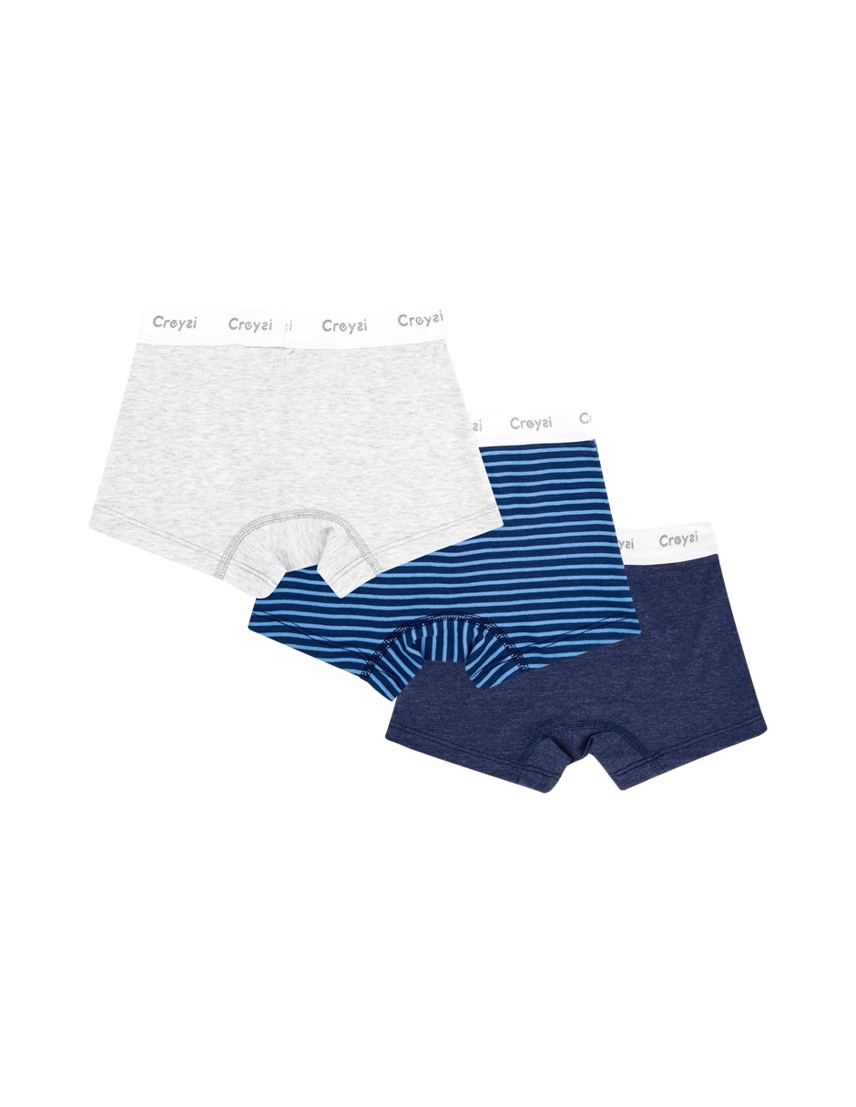 Set bóxer algodón para niño 3