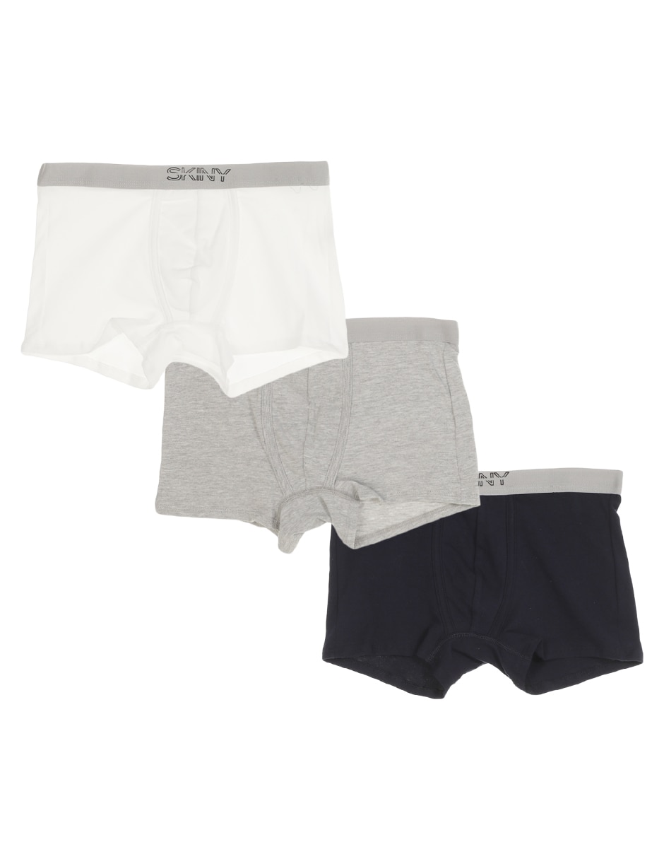 Set bóxer de algodón para niño