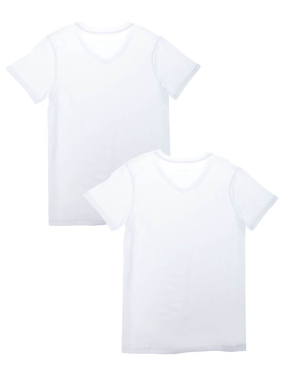 Set camiseta cuello V para niño 2
