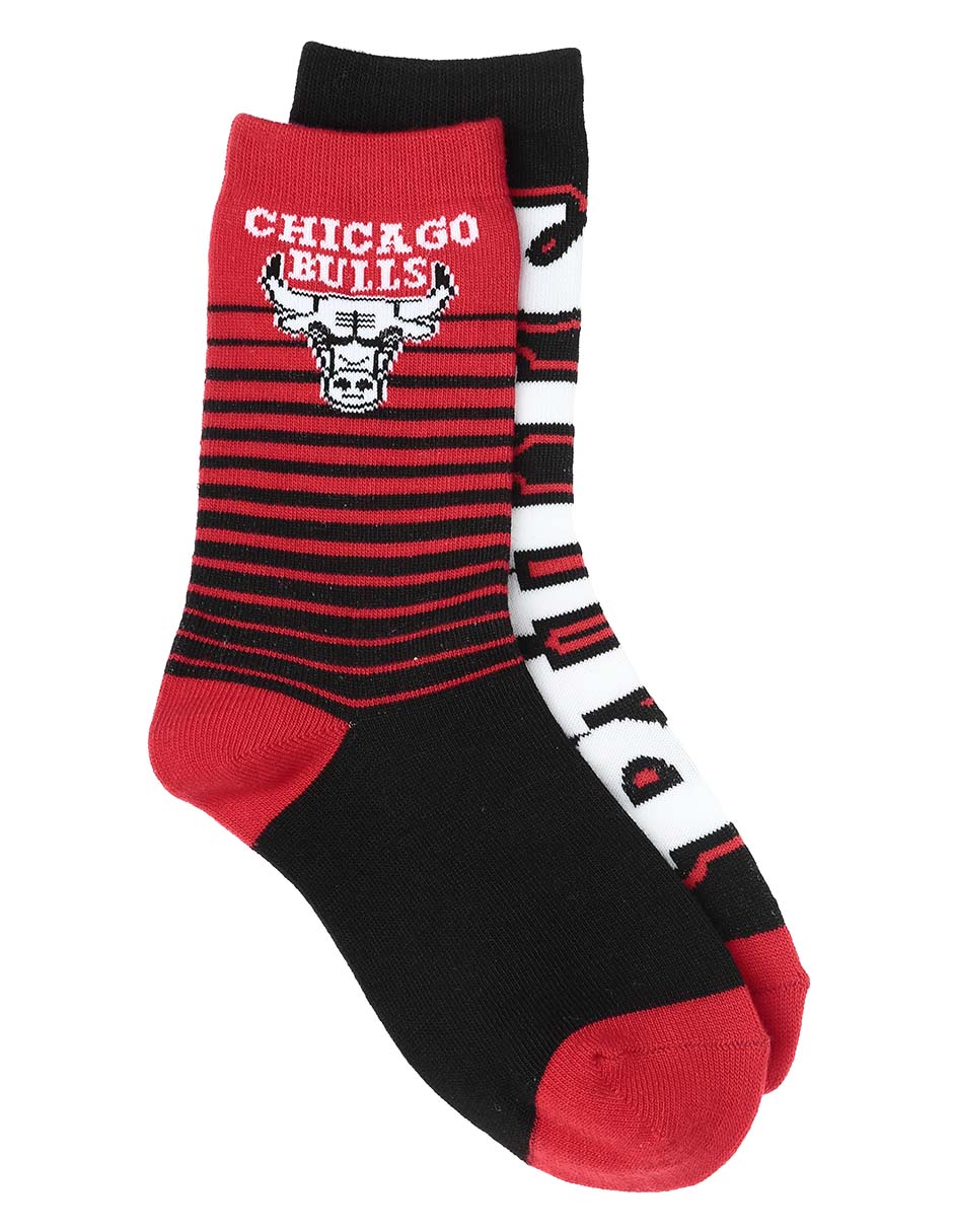 Set de calceta Chicago Bulls para niño 2 pares