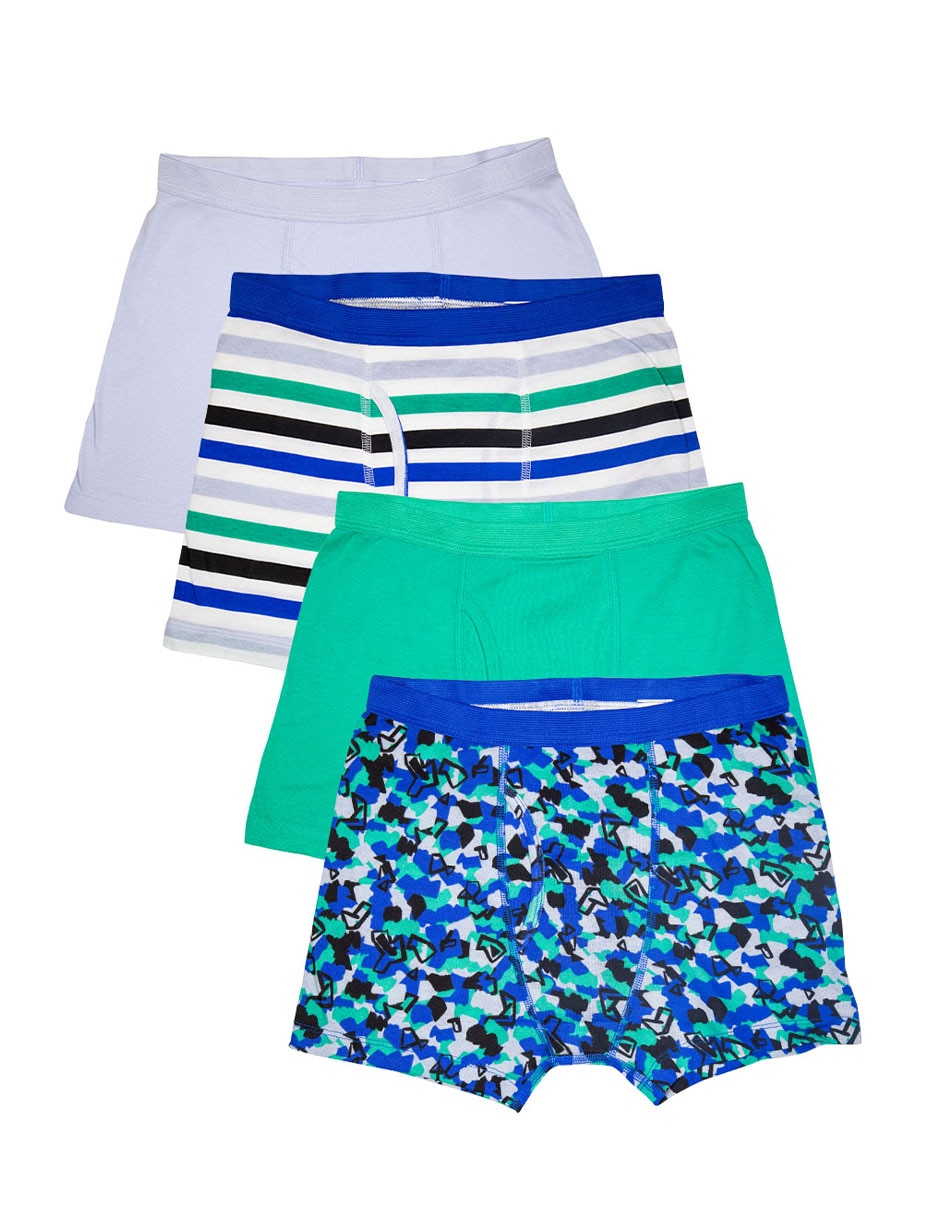 Set bóxer de algodón para niño