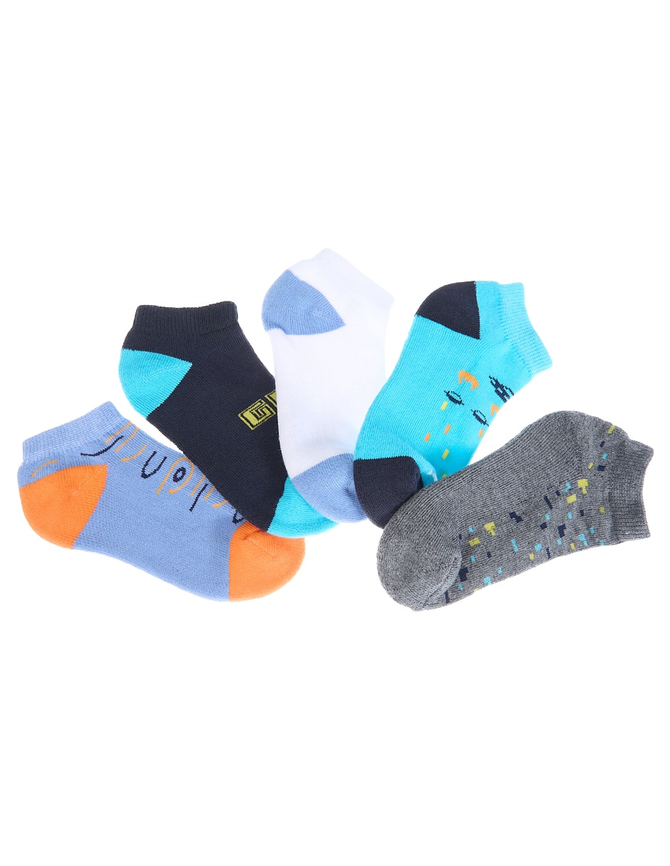 Set de tín de algodón para niño 5 pares
