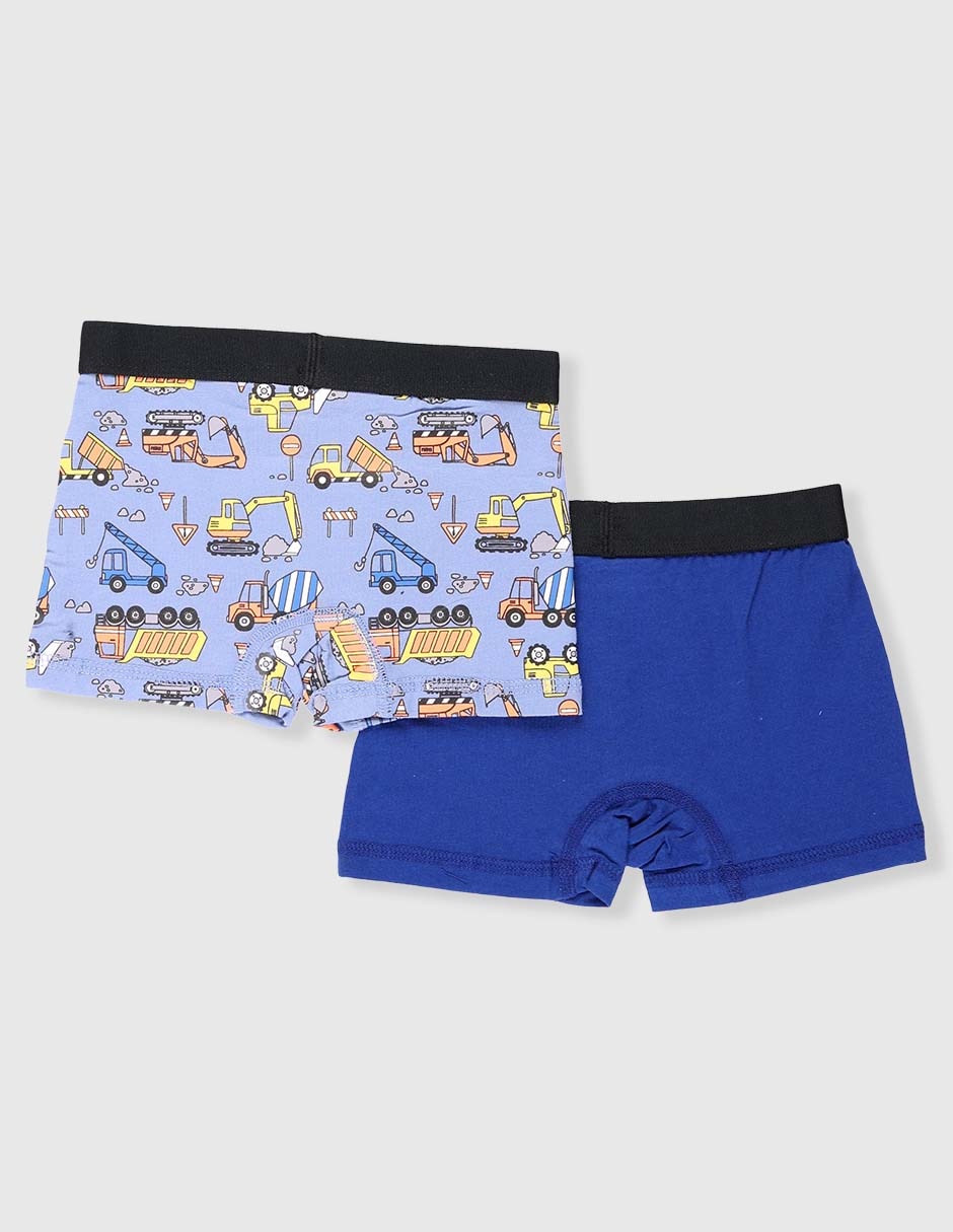 Set bóxer de algodón para niño 2