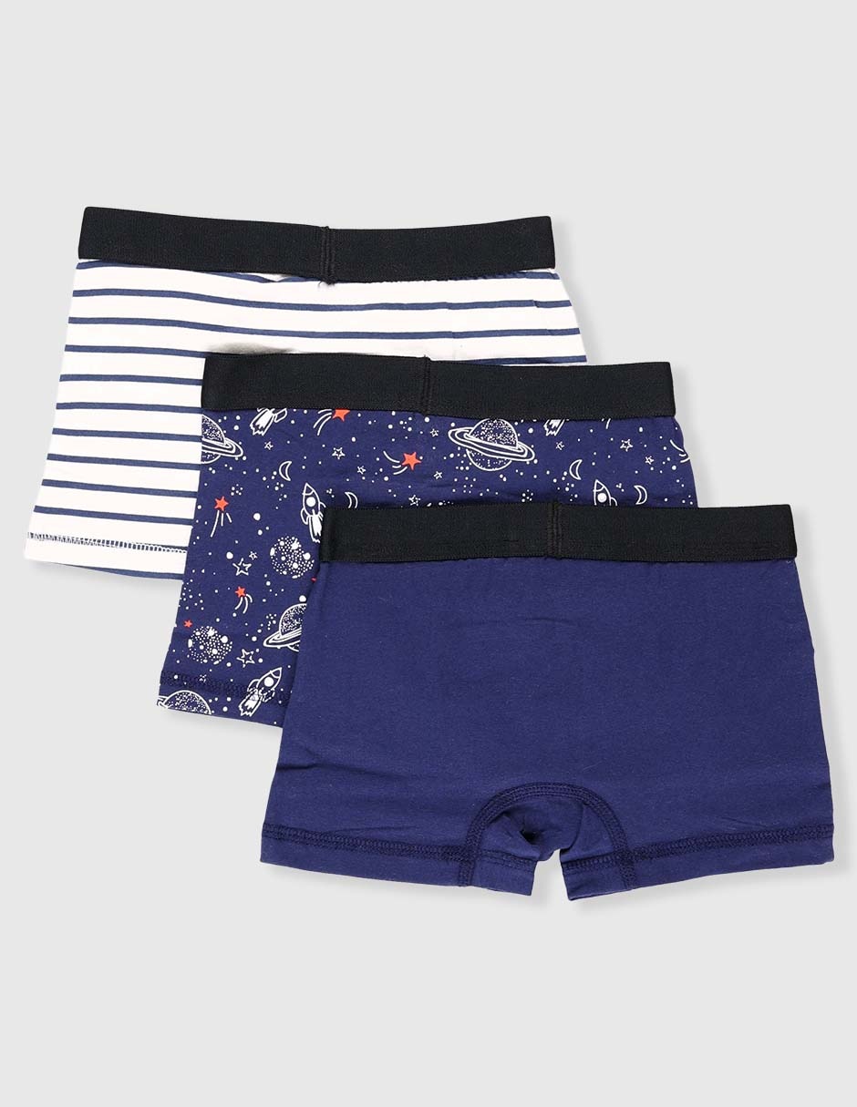 Set bóxer de algodón para niño 2