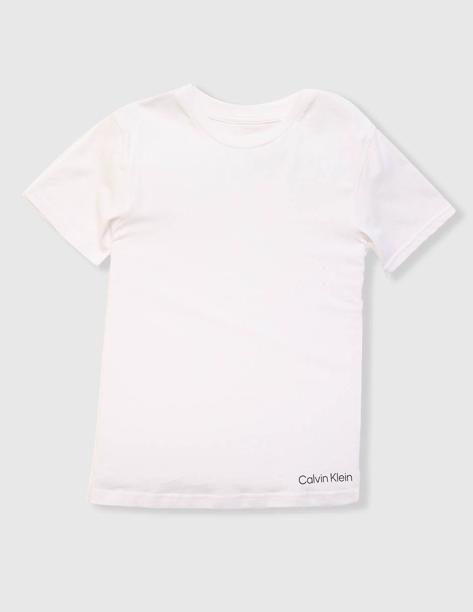 Set camiseta cuello redondo para niño
