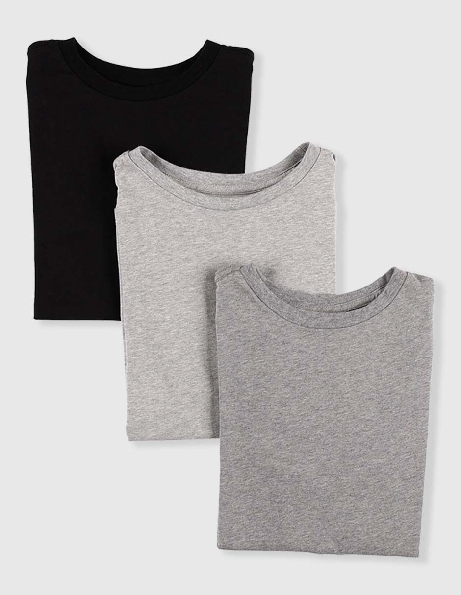 Set playera manga corta para niño