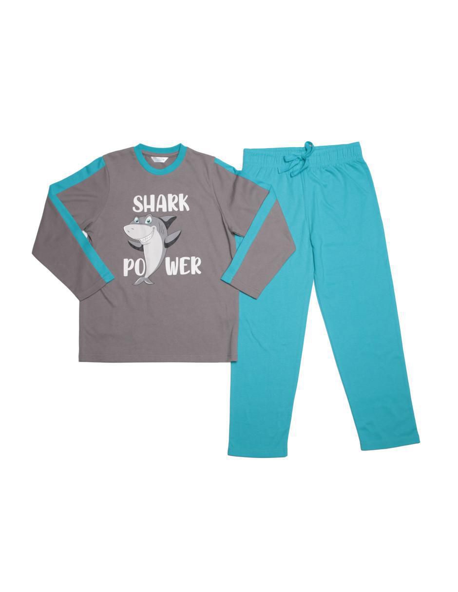 Conjunto pijama shark para niño