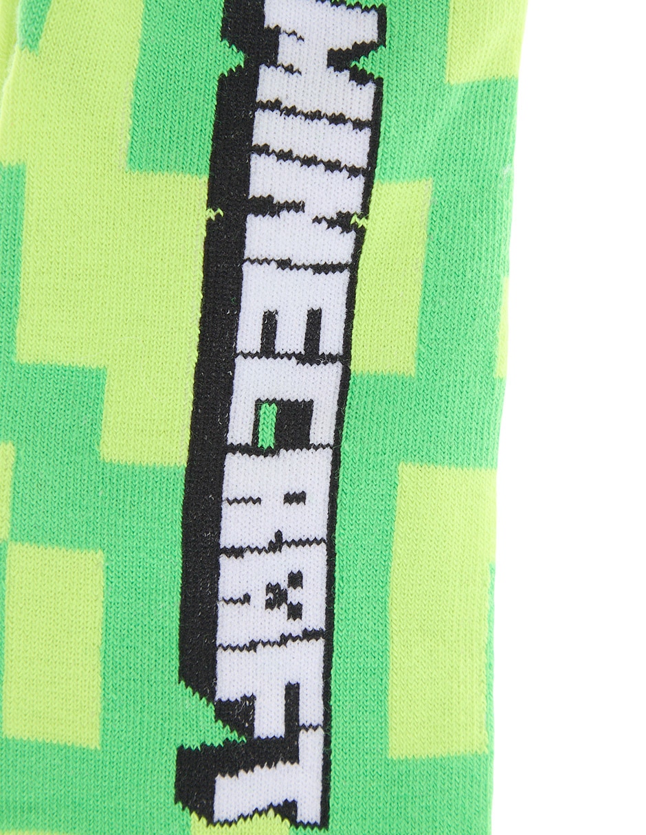 Set de tín Minecraft de algodón para niño 6 pares 3