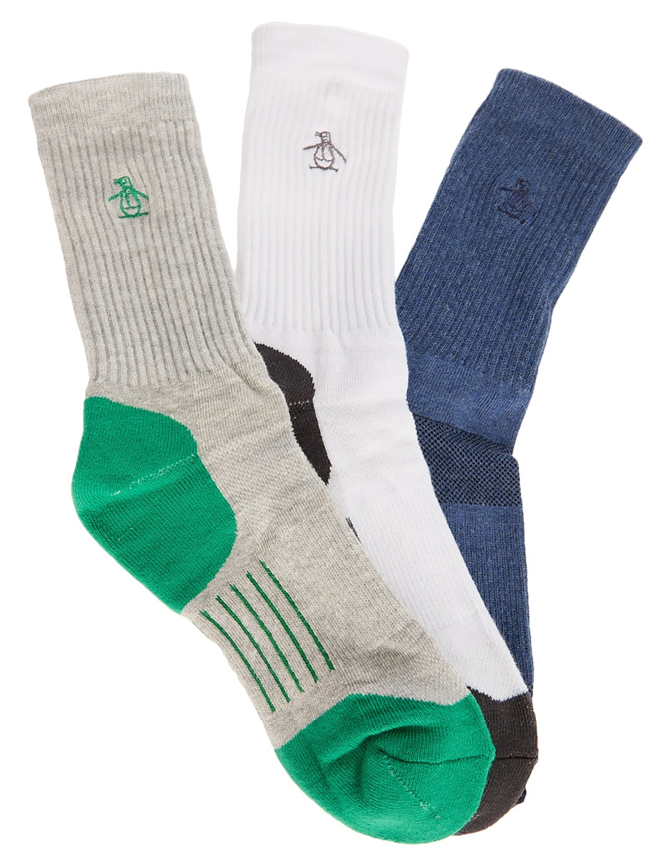 Set de calcetín de algodón para niño 3 pares Set de calcetín de algodón para niño 3 pares