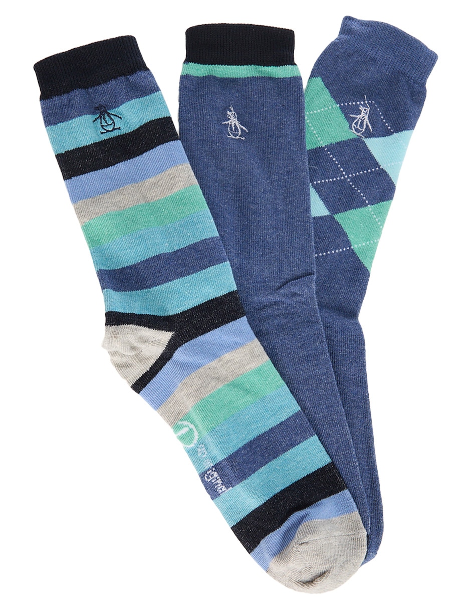 Set de calcetín de algodón para niño 3 pares