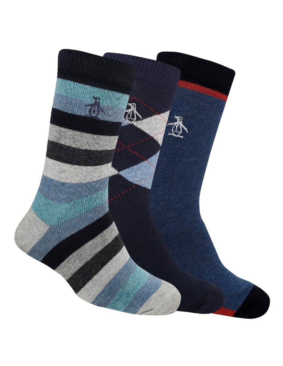 Calcetín de algodón para niño 3 pares