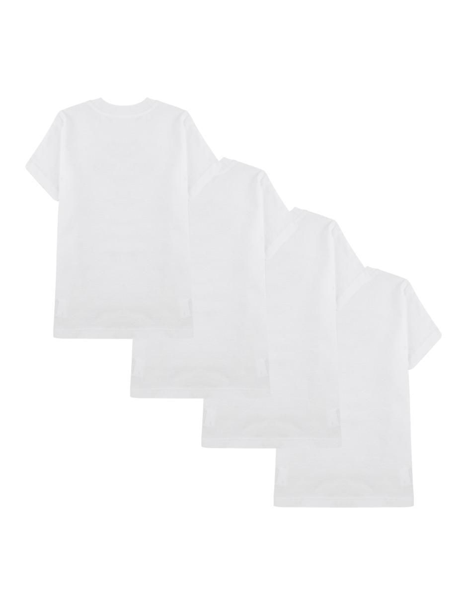 Set camiseta cuello redondo para niño 3