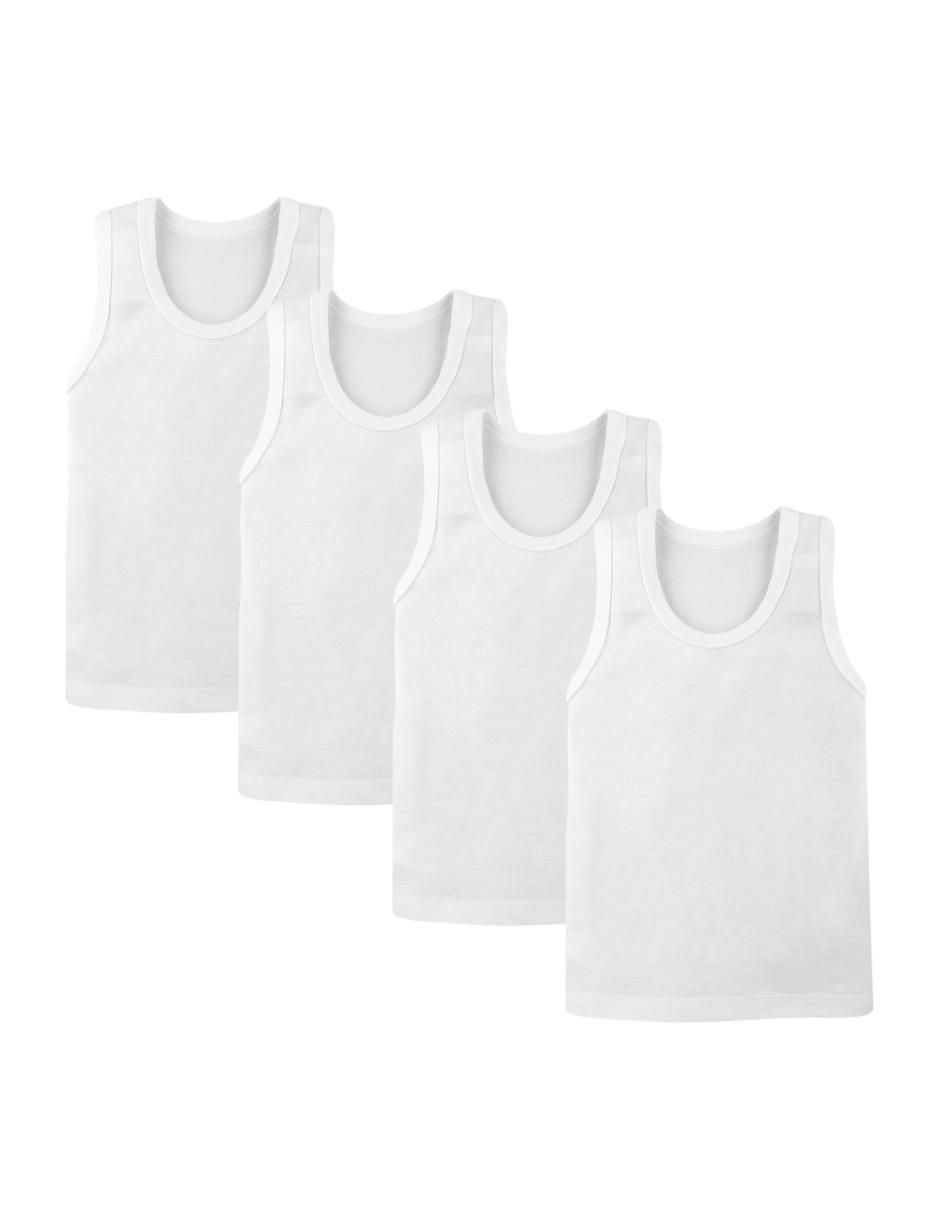 Set camiseta cuello redondo para niño