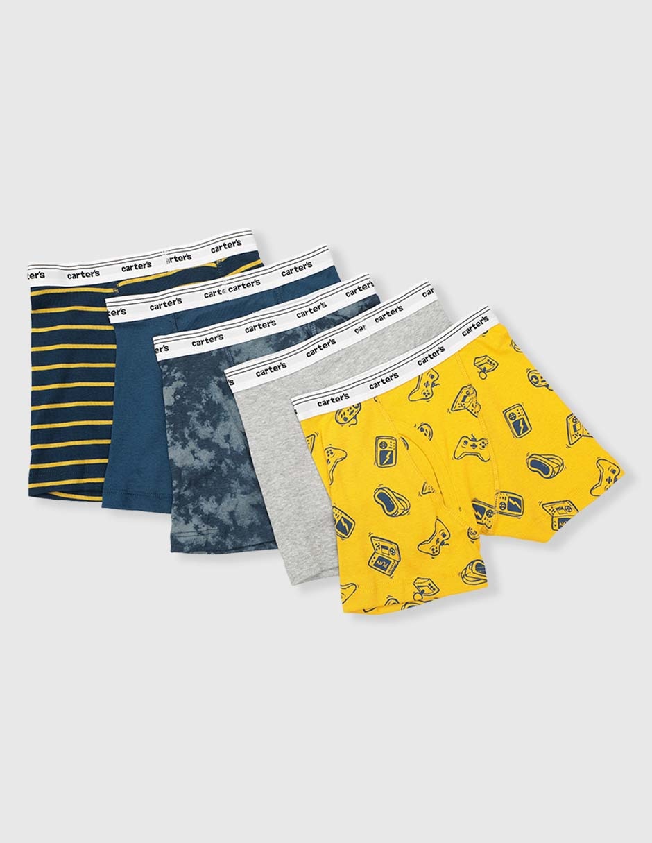 Set bóxer de algodón para niño