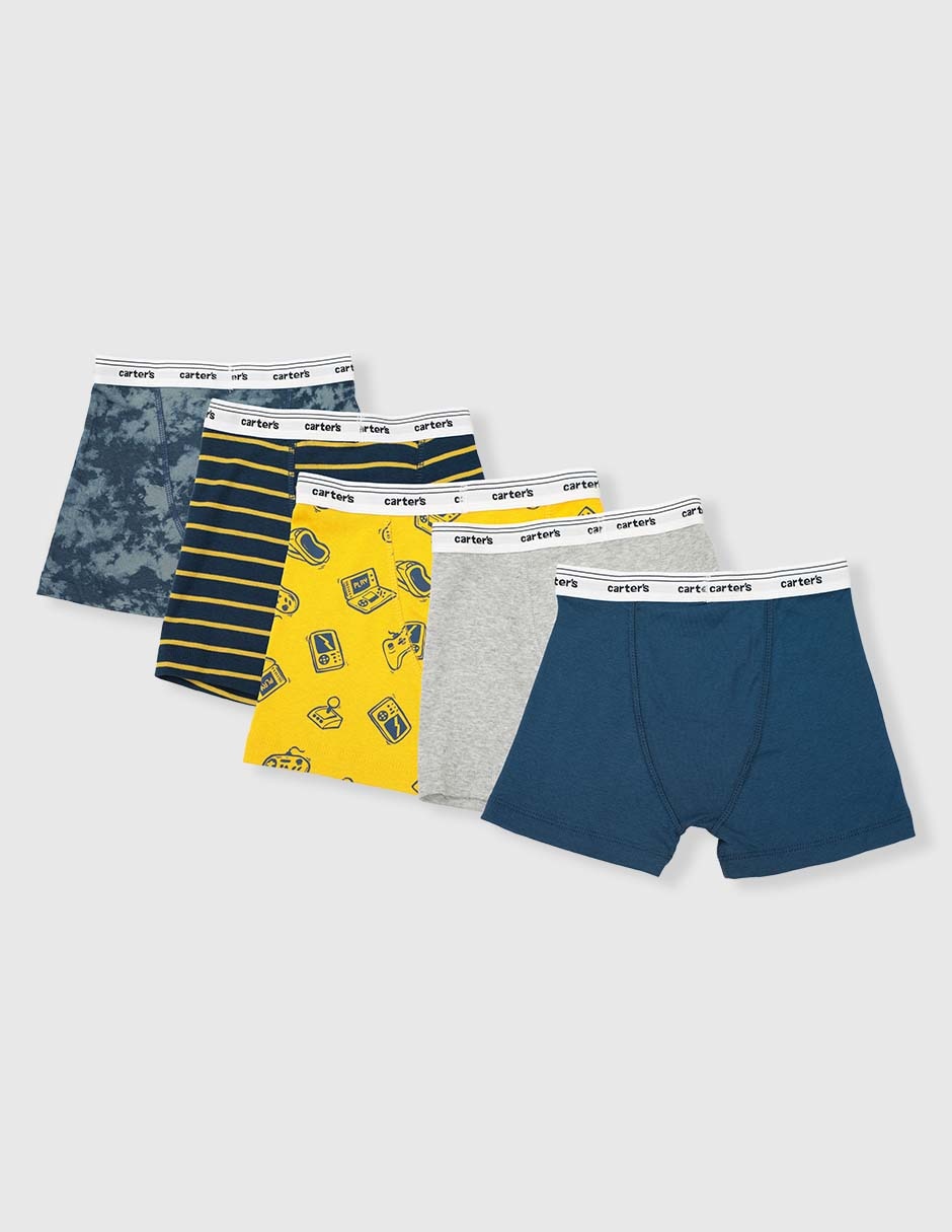 Set bóxer de algodón para niño 2