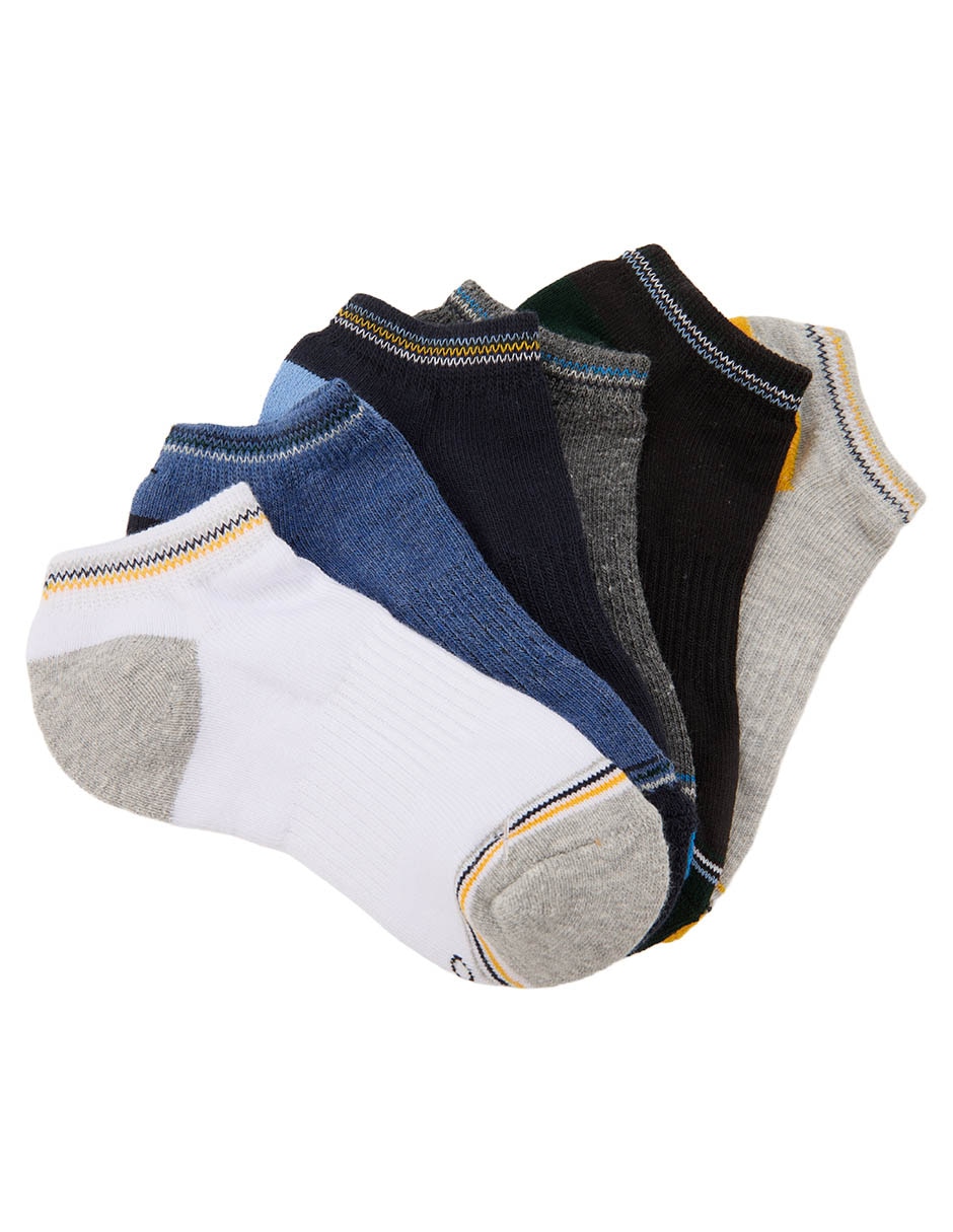 Set de tín de algodón para niño 6 pares