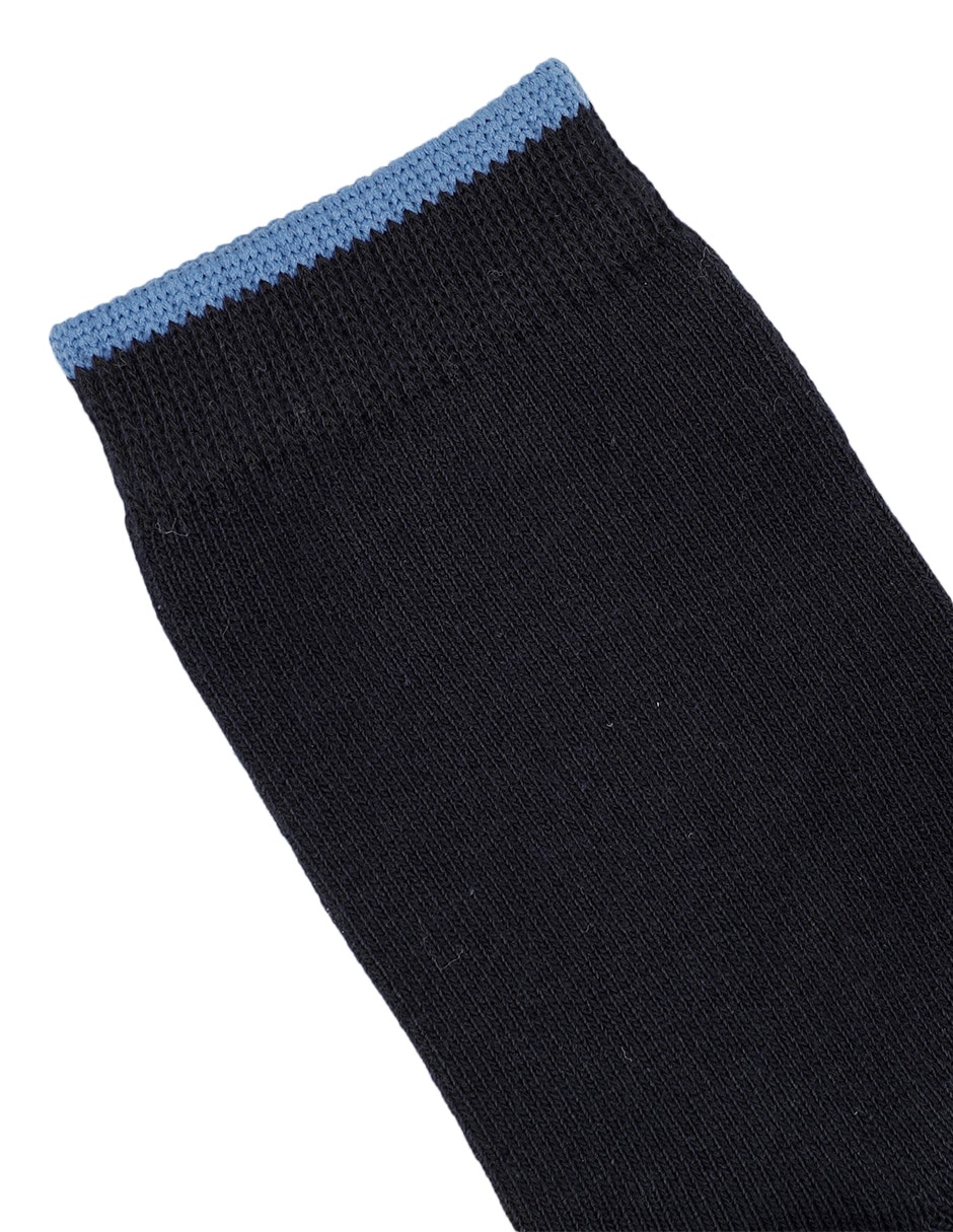 Set de calcetín Punto Blanco de algodón para niño 5 pares 2