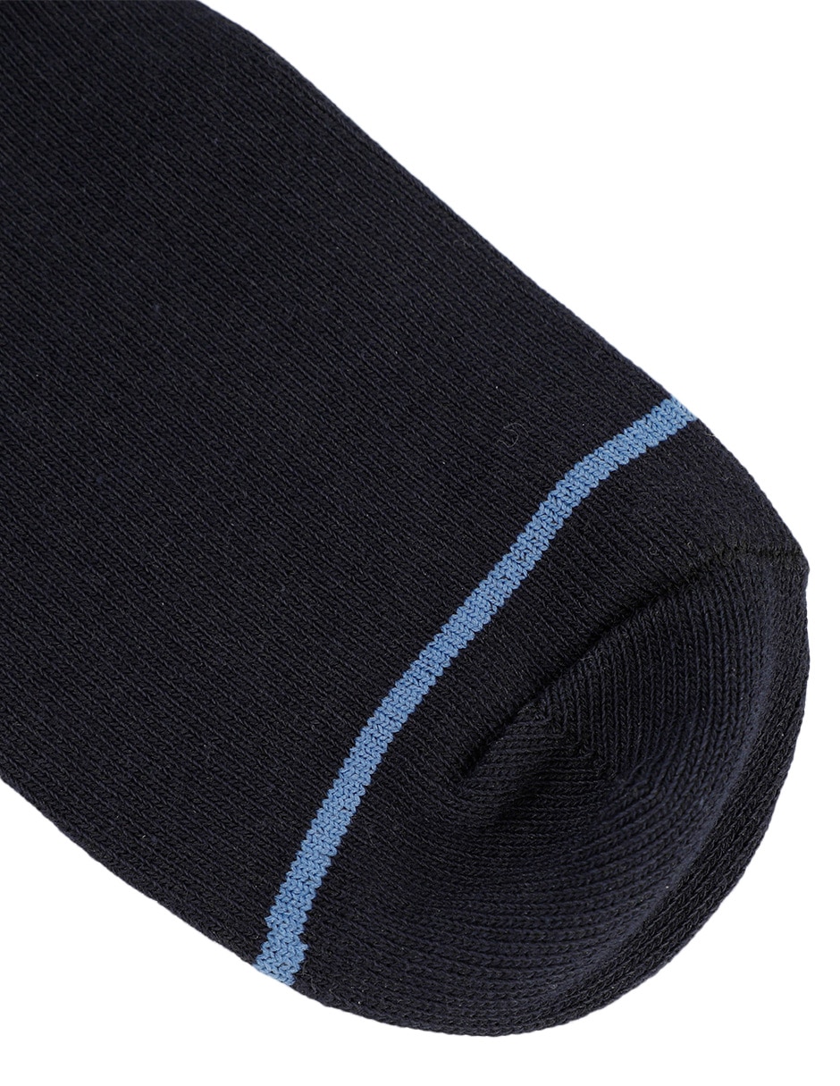 Set de calcetín Punto Blanco de algodón para niño 5 pares 3