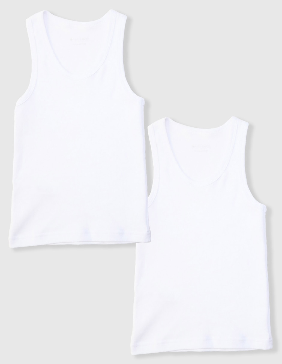 Set camiseta cuello redondo para niño Set camiseta cuello redondo para niño