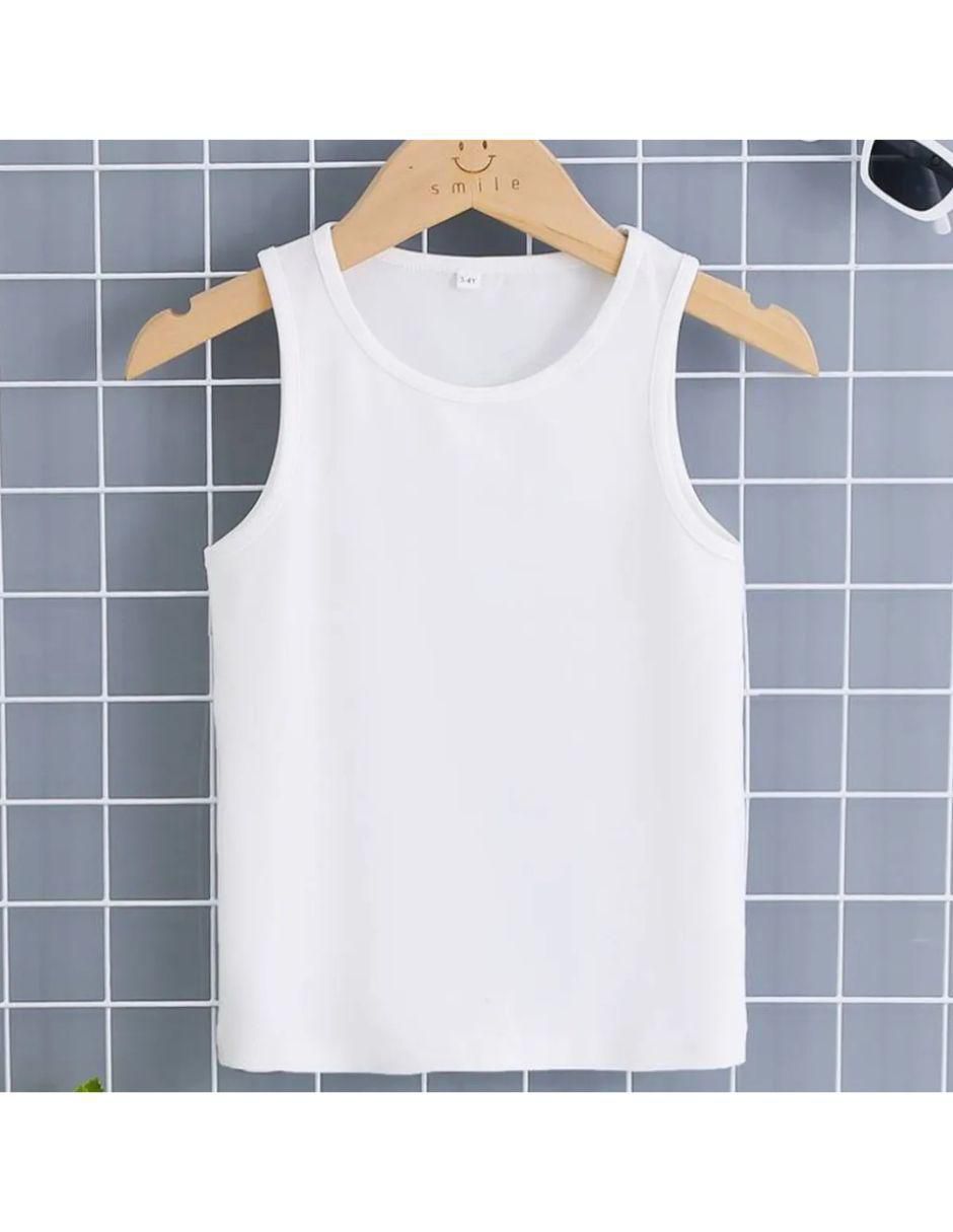 Set camiseta cuello redondo para niño 8