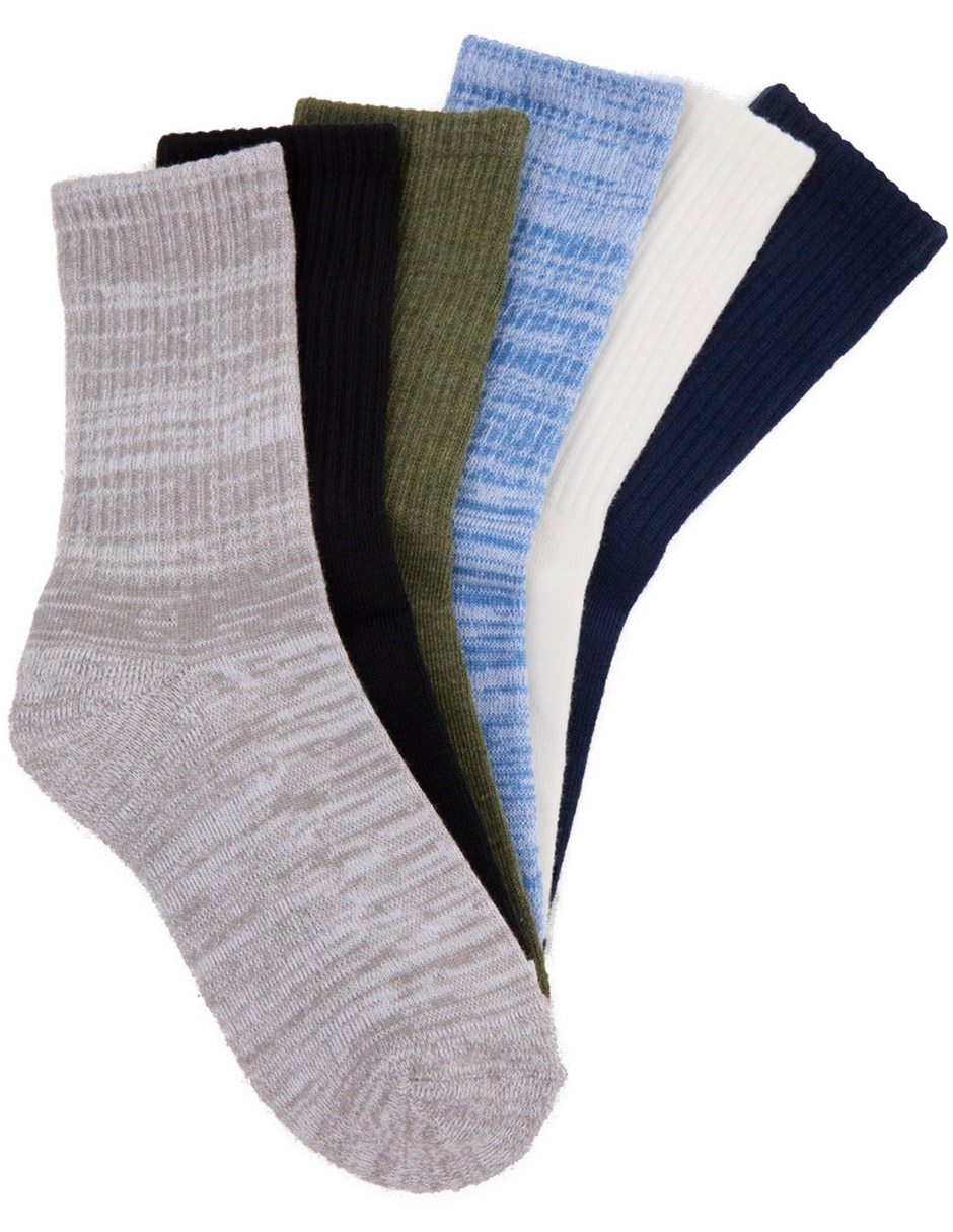 Set de calcetín de algodón para niño 6 pares