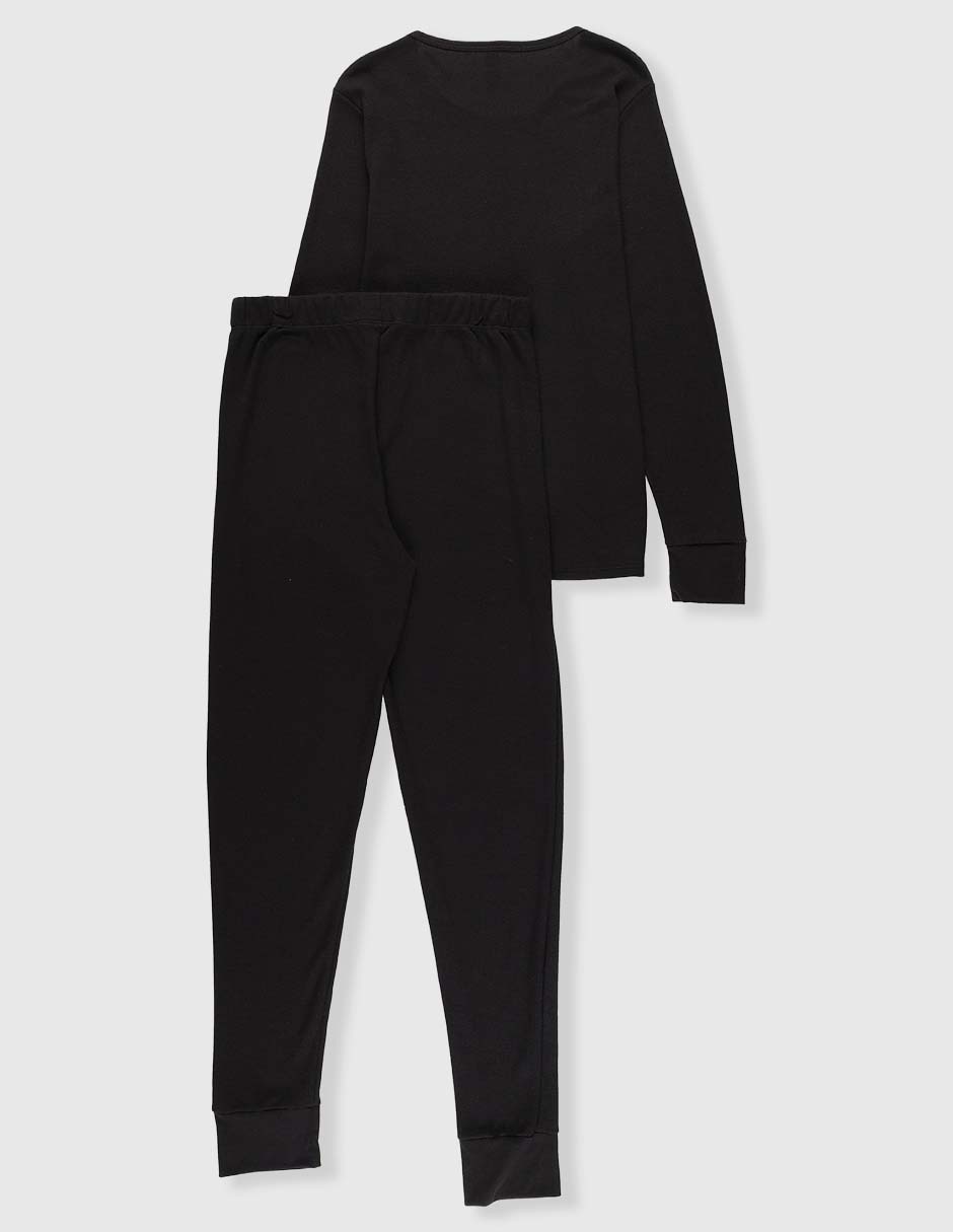 SET PIJAMA SKINY 78782 ALGO, 16, NEGRO