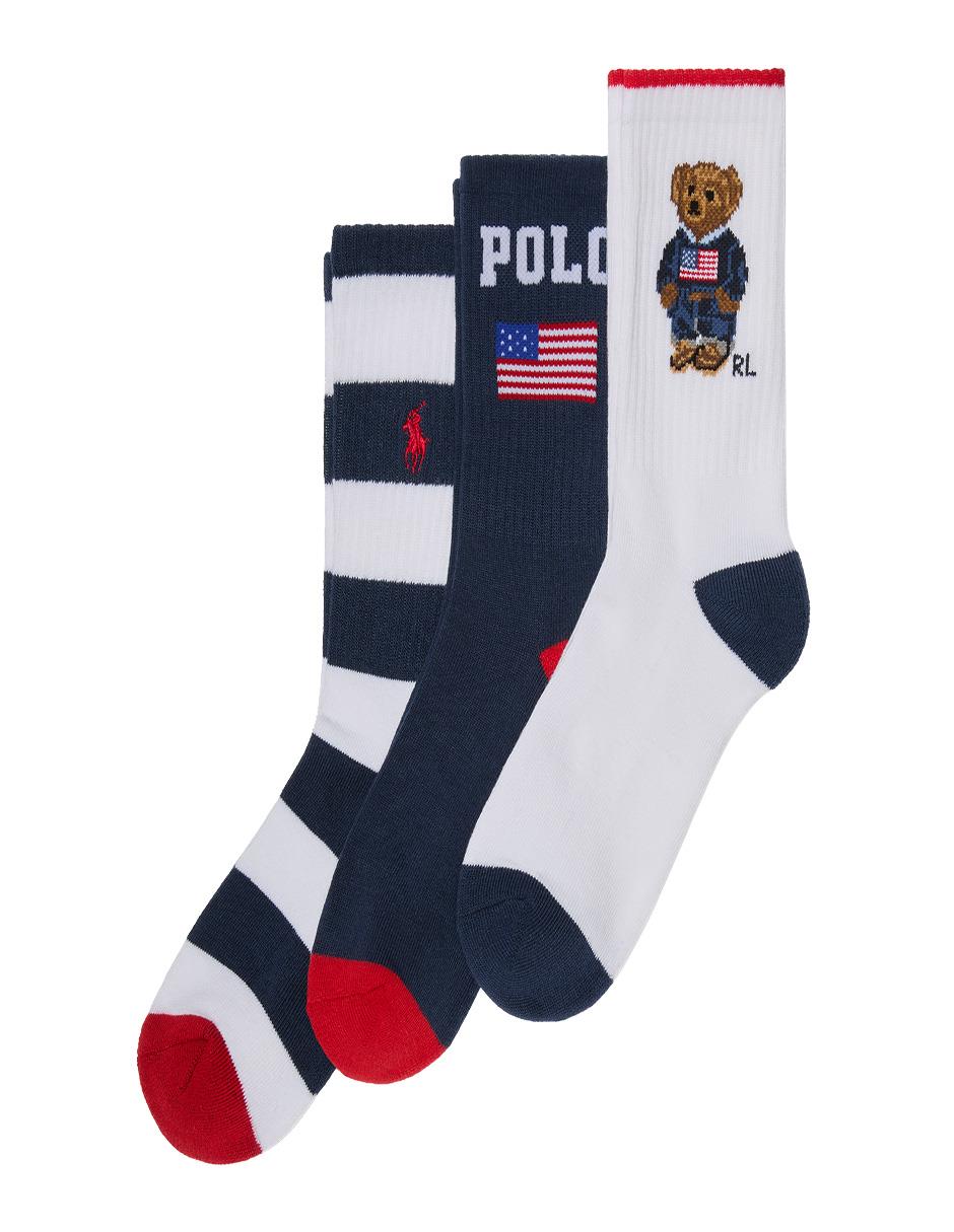 Set de calceta para niño 3 pares