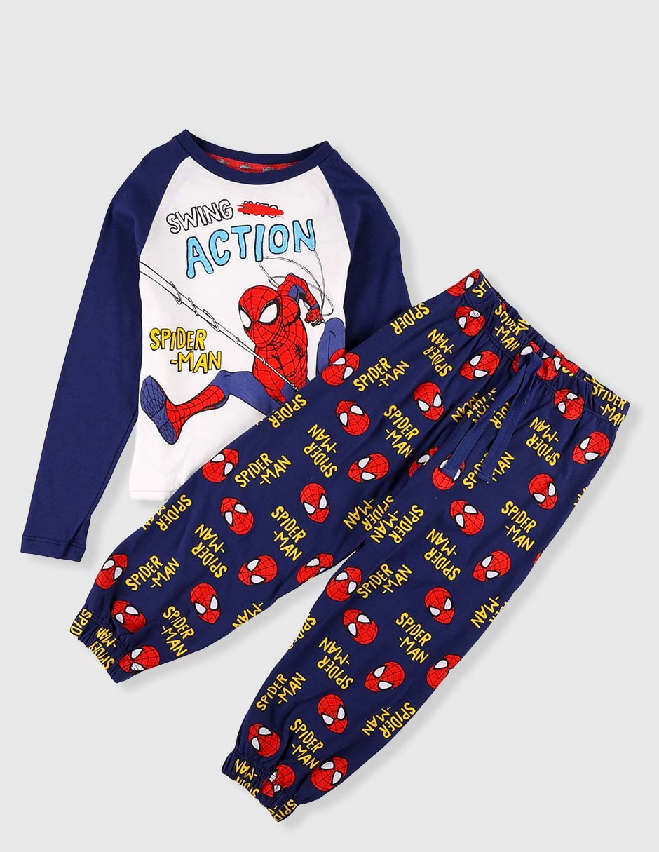 Conjunto pijama Action Spiderman para niño