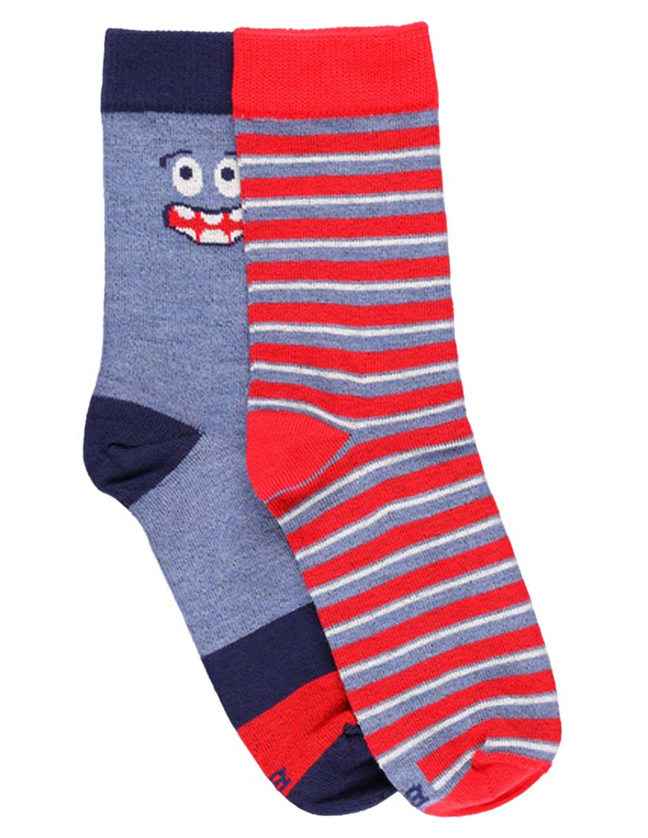 Set de calcetín de algodón para niño 2 pares
