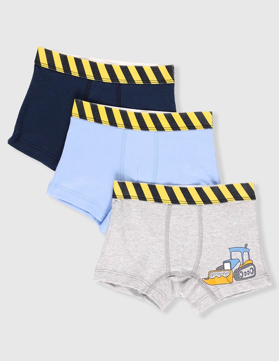 Set de bóxer de algodón para niño