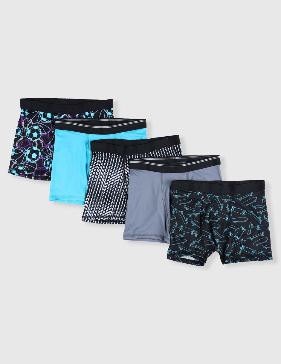 Set bóxer de algodón para niño