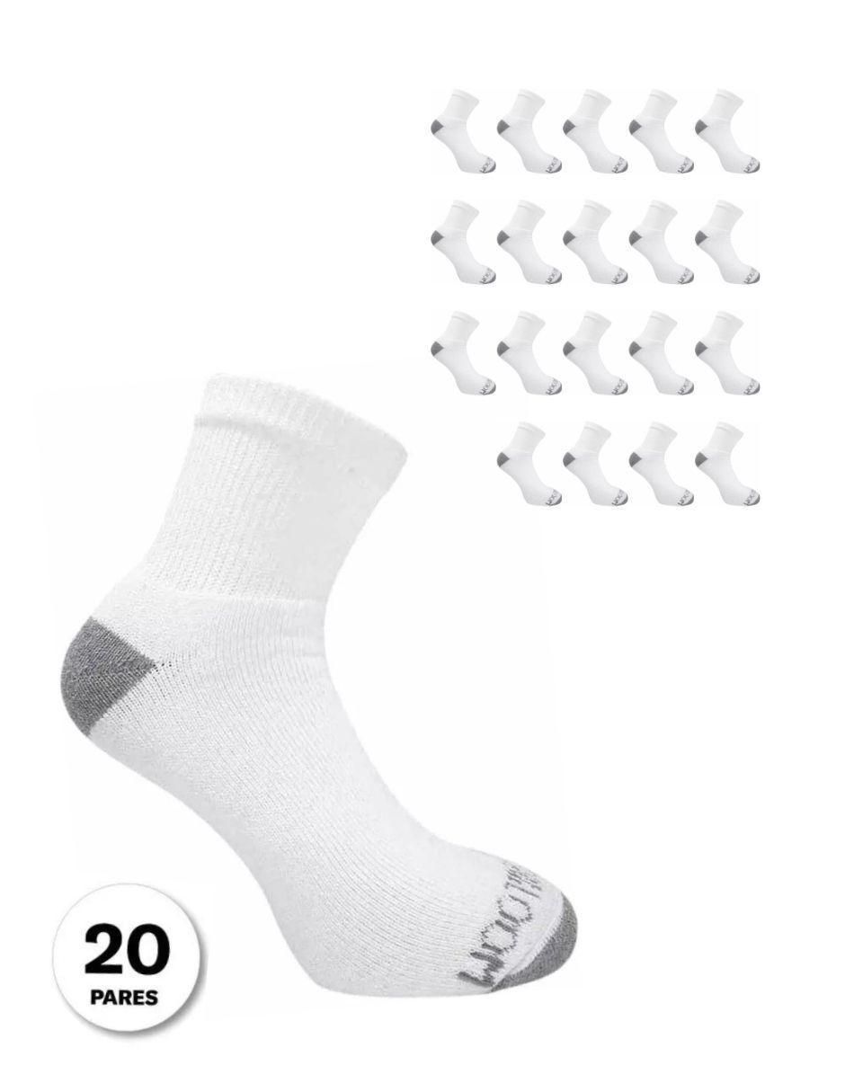 Set de calcetín quarter para niño 20 pares 2