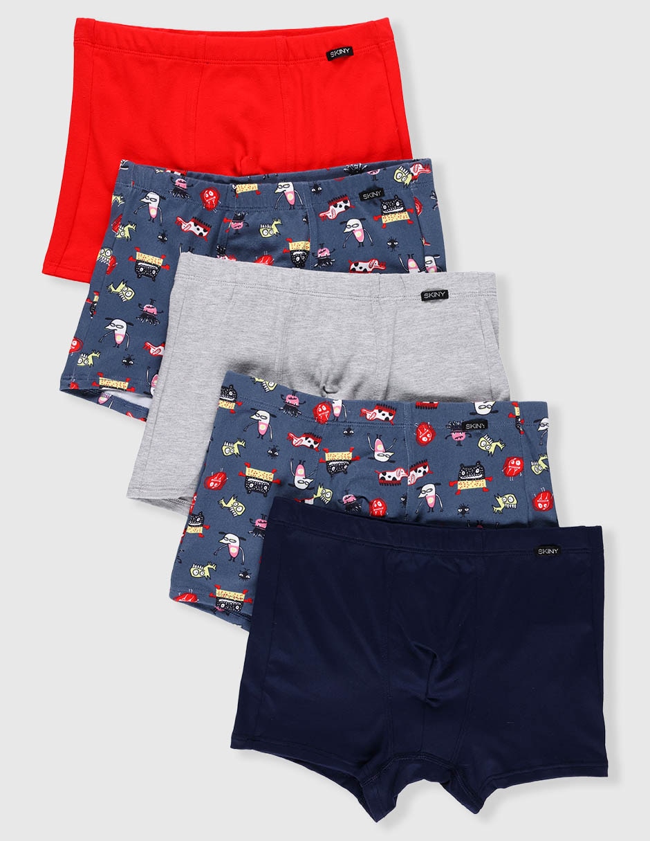 Set bóxer de algodón para niño