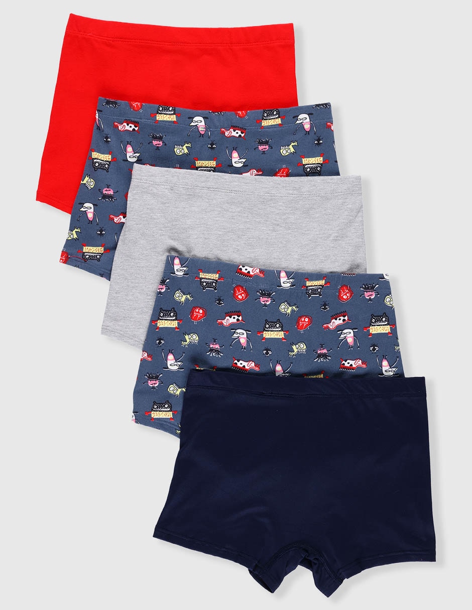 Set bóxer de algodón para niño 2