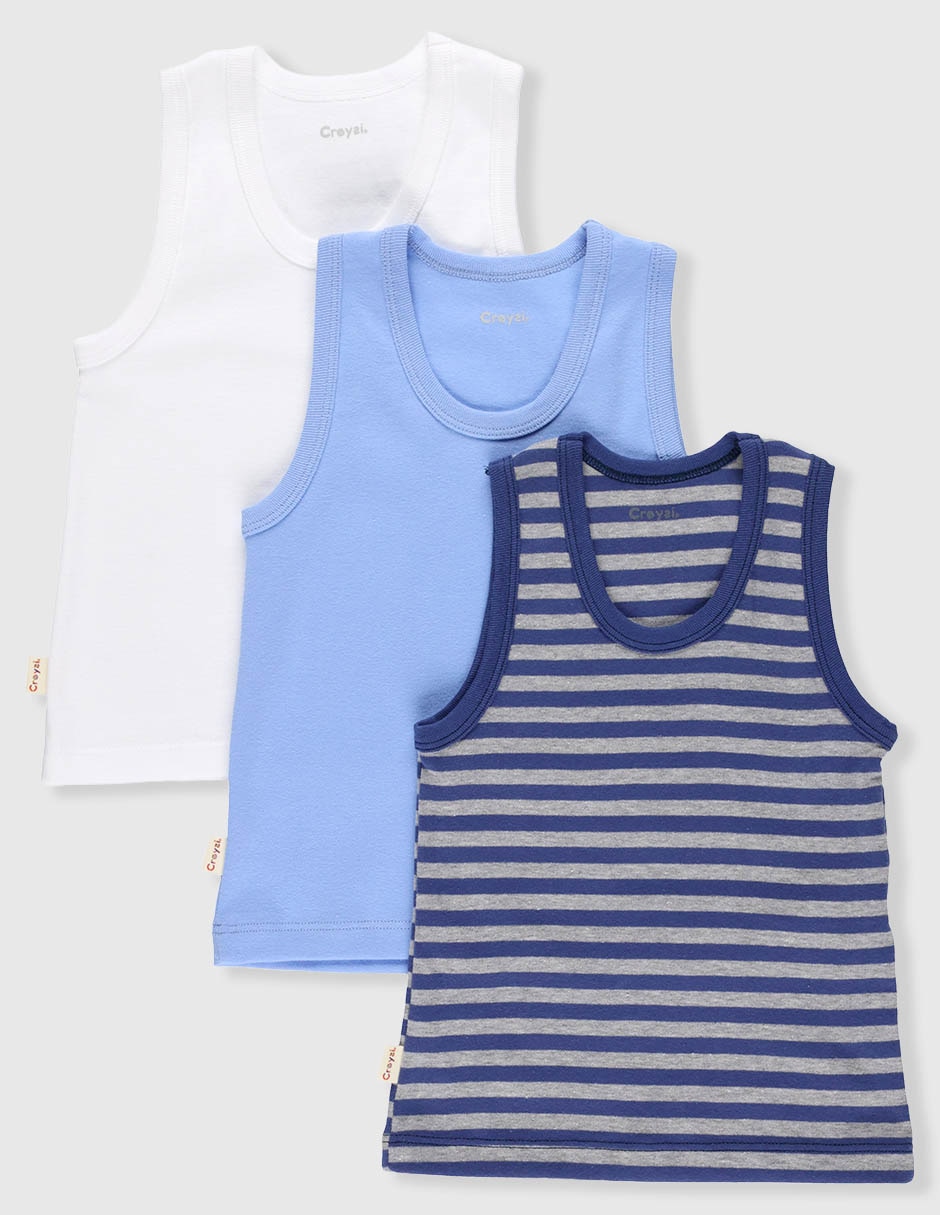 Set camiseta cuello redondo para niño