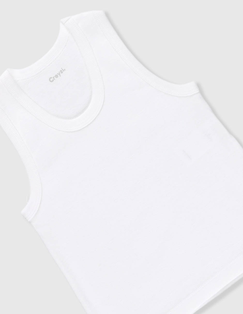 Set camiseta cuello redondo para niño 5