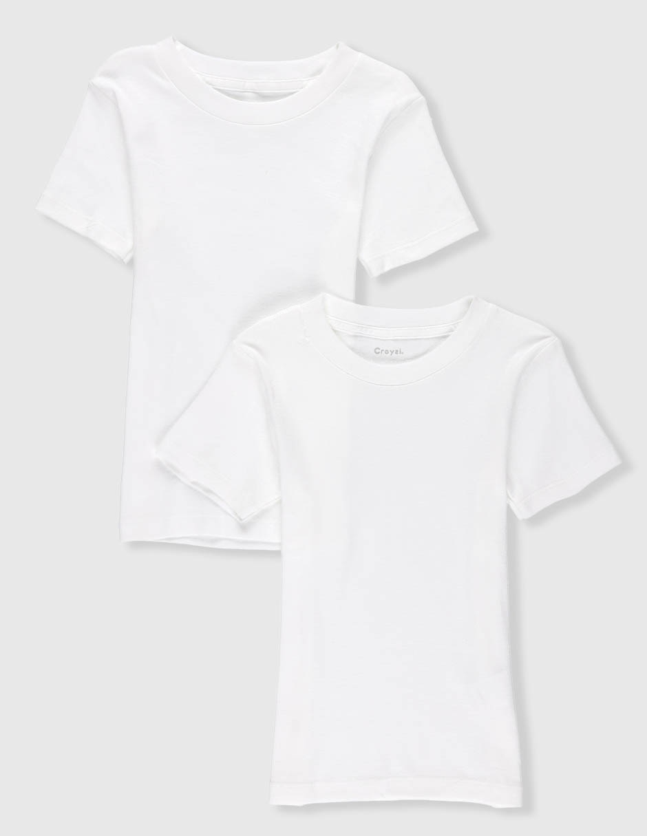Set camiseta cuello redondo para niño