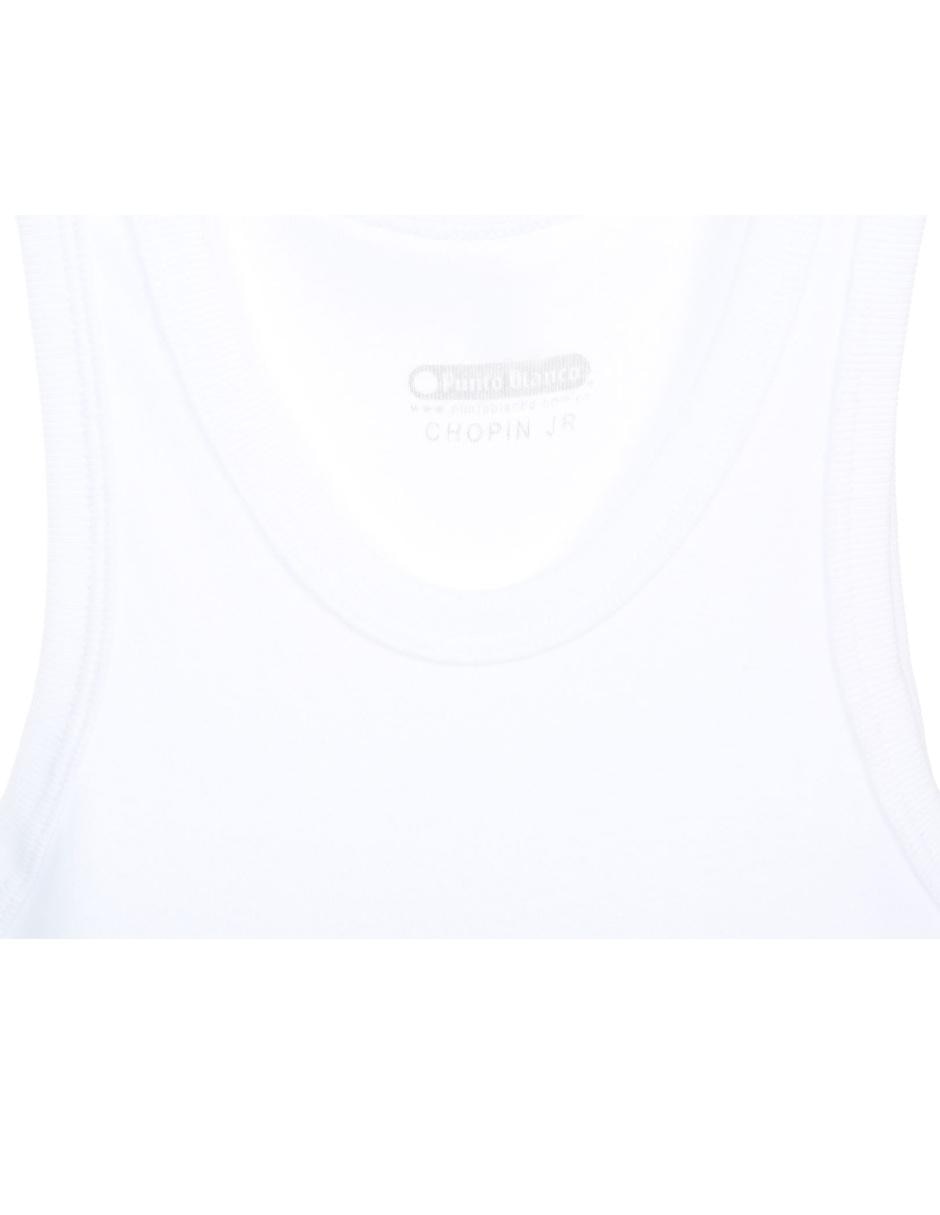 Camiseta cuello redondo para niño 3